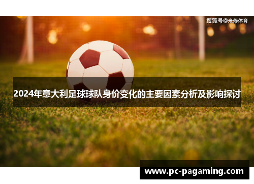 2024年意大利足球球队身价变化的主要因素分析及影响探讨