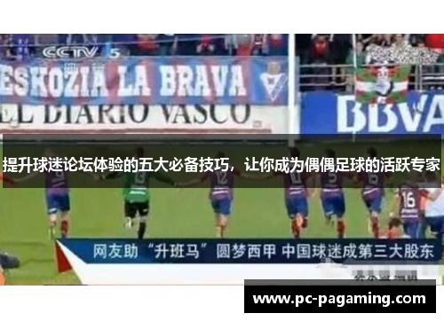 提升球迷论坛体验的五大必备技巧，让你成为偶偶足球的活跃专家