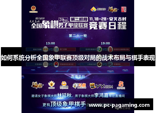 如何系统分析全国象甲联赛顶级对局的战术布局与棋手表现 如何系统分析全国象甲联赛顶级对局的战术布局与棋手表现