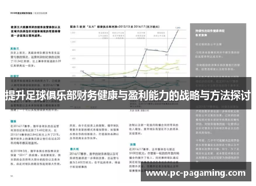 提升足球俱乐部财务健康与盈利能力的战略与方法探讨 提升足球俱乐部财务健康与盈利能力的战略与方法探讨